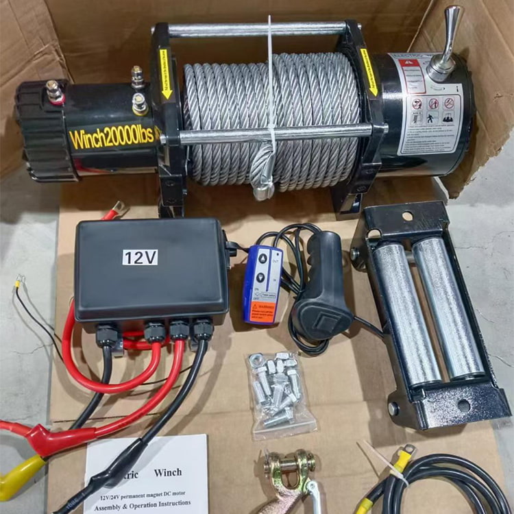 Welche Funktion hat die Seilführung bei Elektrowinden?