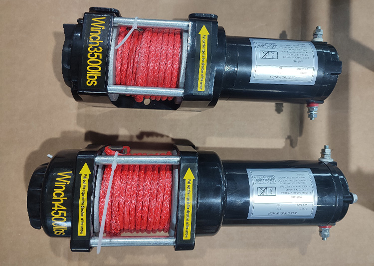 24 volt electric winch