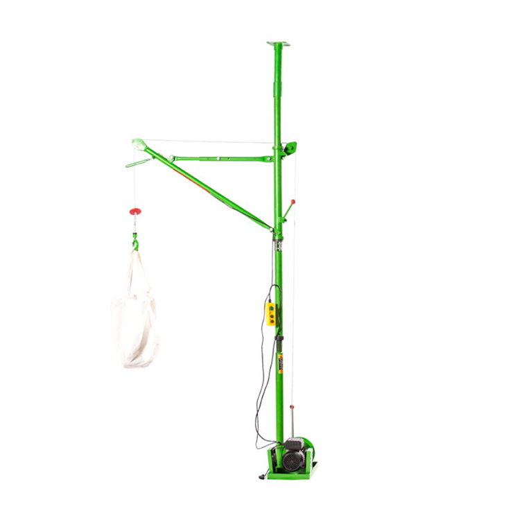 Einsäulen-Baukran für den Innenbereich